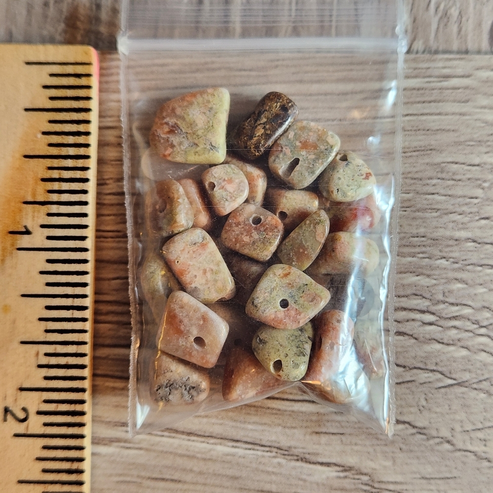 Gemstone Chips Drilled 1 Bag # 7